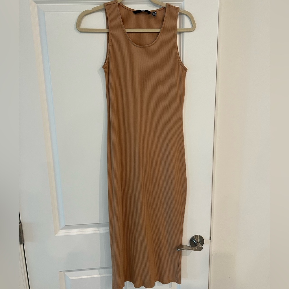 Women’s Midi Tan Dress